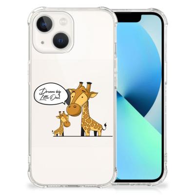 iPhone 13 Stevig | Bumper Hoesje | Giraffe iPhone 13 Stevig | Bumper Hoesje | Giraffe