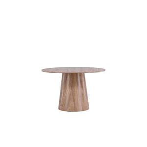 Fjôrd - Eettafel Rond MDF Naturel - Ø120x75 cm - Lanzo