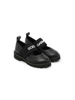 Dolce & Gabbana Kids ballerines Mary Jane en cuir - Noir