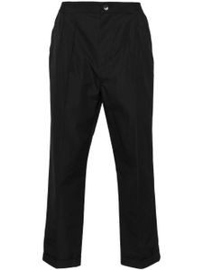 TOM FORD pantalon en coton mélangé à coupe fuselée - Noir