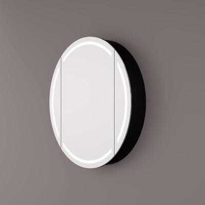 Spiegelkast Hipp Design SPK 81000 Rond Met Verlichting Incl. Spiegelverwarming en Stopcontact (Alle Maten)
