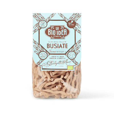 La Bio Idea Busiate semi volkoren pasta 375 gram