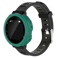 Effen kleur siliconen horloge beschermhoes voor de Garmin F235 / F750(Mint Green)