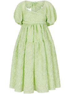 Cecilie Bahnsen robe Ammi - Vert