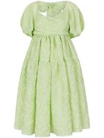 Cecilie Bahnsen robe Ammi - Vert