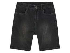 pepperts! Kinder jeansshort (134/140, Donkergrijs)