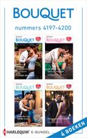 Bouquet e-bundel nummers 4197 - 4200 - Lynne Graham, Jackie Ashenden, Annie West, Michelle Conder - ebook - thumbnail