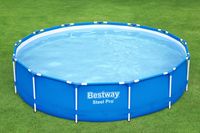 Bestway - Steel Pro - Opzetzwembad inclusief filterpomp - 396x84 cm - Rond - thumbnail