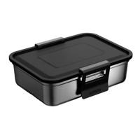 Mizu Lunchbox RVS Black 2150 ML
