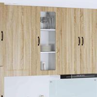 Keukenkast aan de muur met plank Sonoma Eiken 40 x 31 x 100 cm Keukenkast aan de muur met plank Sonoma Eiken 40 x 31 x 100 cm