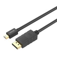 UNITEK Y-C611BK DisplayPort kabel 2 m Mini DisplayPort Zwart