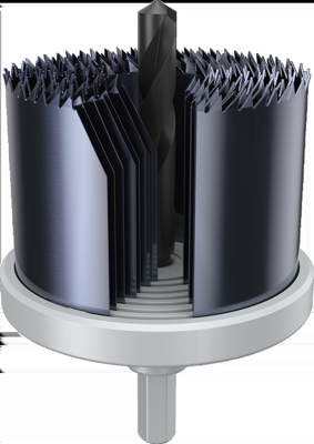Bosch Accessoires Gatzaagset voor hout en gipsplaat | 26; 32; 39; 45; 51; 58; 64 x 44 mm - 2608594508