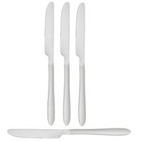 Secret de Gourmet bestek Messen Nevis - 6x stuks - RVS - 23 cm