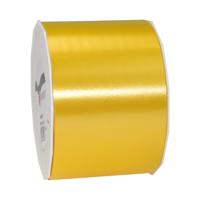 Cadeaulint/sierlint Satijn breed - 9 cm x 91 meter - geel - cadeaus inpakken - decoratie Cadeaulint/sierlint Satijn breed - 9 cm x 91 meter - geel - cadeaus inpakken - decoratie