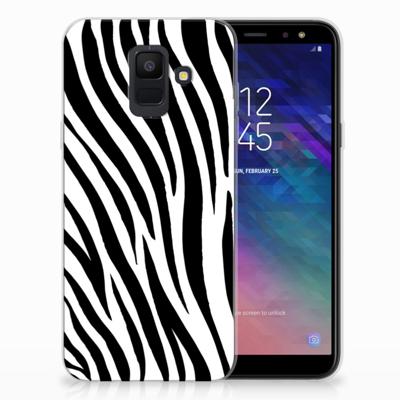 Samsung Galaxy A6 (2018) | TPU Hoesje | Zebra