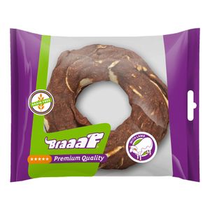 Braaaf Donut - Hondensnack - Lam en Vis - 10-12 cm