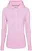 Just Cool JH001F Women´s College Hoodie - Baby Pink - XXL