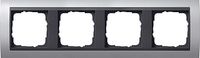 Gira Event Aluminium / Antraciet 4-voudig