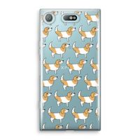 Doggy: Sony Xperia XZ1 Compact Transparant Hoesje Doggy: Sony Xperia XZ1 Compact Transparant Hoesje