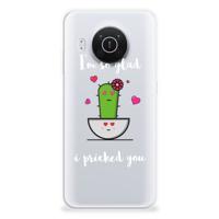 Nokia X10 | X20 Telefoonhoesje met Naam Cactus Glad