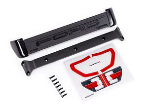 Traxxas - Tailgate trim/ trim mount/ 3x10mm BCS (7)/ decals (attaches to #10111 body) (TRX-10121)