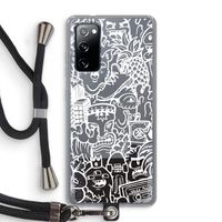 Vexx Mixtape #2: Samsung Galaxy S20 FE / S20 FE 5G Transparant Hoesje met koord