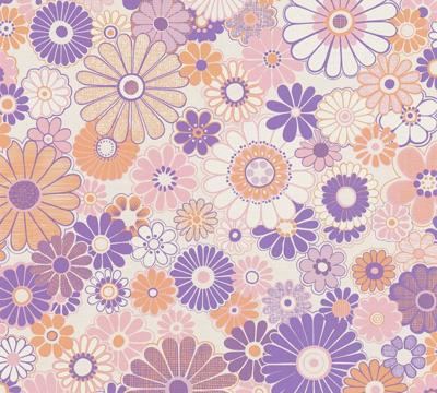 AS Creation Retro Chic - Lila - Retro - 395351