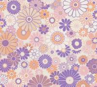 AS Creation Retro Chic - Lila - Retro - 395351