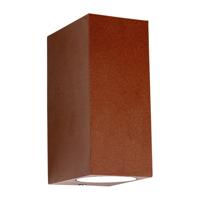 LED&apos;s Light Roestkleurige buitenlamp - IP44 - Excl 2x GU10 - Wandlamp