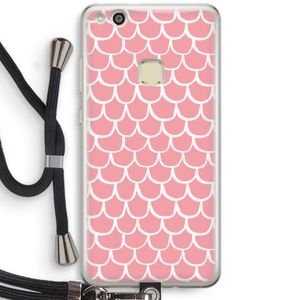 Dakpannetjes: Huawei Ascend P10 Lite Transparant Hoesje met koord