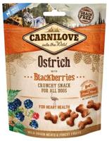CARNILOVE Verse Krokante Struisvogel met Bramen - hondensnack - 200 g