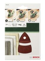 Bosch Accessoires Schuurblad | G80 | Wp | 11 Gaten | Velc | 10-delig - 2609256A63 - thumbnail