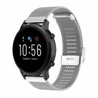 Garmin Vivoactive 4 / 4L - Milanese bandje met klemsluiting - Zilver