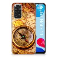 Xiaomi Redmi 10 | Redmi Note 11 4G | Silliconen Back Cover | Kompas Xiaomi Redmi 10 | Redmi Note 11 4G | Silliconen Back Cover | Kompas