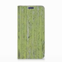 Samsung Galaxy S10e Book | Wallet Case | Green Wood