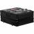 Odyssey FZ1200BL flightcase voor Technics 1200-stijl draaitafels zwart