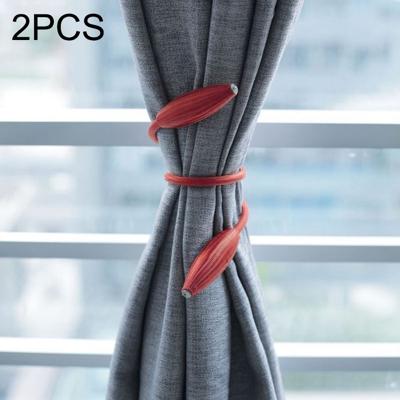 2 PC'S mode versieringen creatieve gordijn stropdas touw (rood)