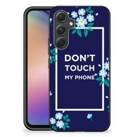 Samsung Galaxy A54 | Telefoon Hoesje | Flowers Blue DTMP