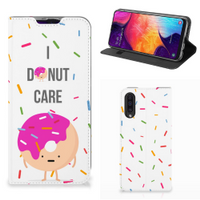 Samsung Galaxy A50 Flip Style Cover Donut Roze - thumbnail