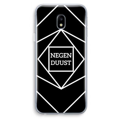 Negenduust geometrisch: Samsung Galaxy J3 (2017) Transparant Hoesje