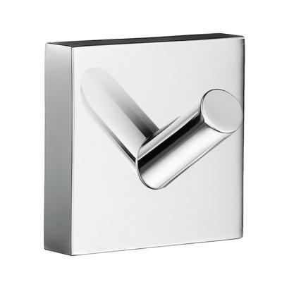 Smedbo House Handdoekhaak - vierkant - 1 haak - chroom RK355