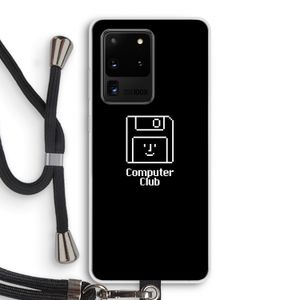 Hello: Samsung Galaxy S20 Ultra Transparant Hoesje met koord