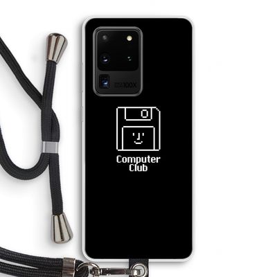 Hello: Samsung Galaxy S20 Ultra Transparant Hoesje met koord
