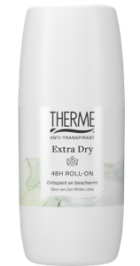 Therme Anti-Transpirant Extra Dry Zen White Lotus Roll-On Deoroller