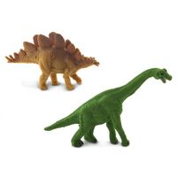 Safari Dinosaurussen speelset 2,5 cm groen 192-delig
