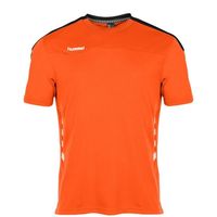 Hummel 160003 Valencia T-shirt - Orange-Black - M - thumbnail