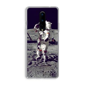 Spaceman: OnePlus 8 Transparant Hoesje