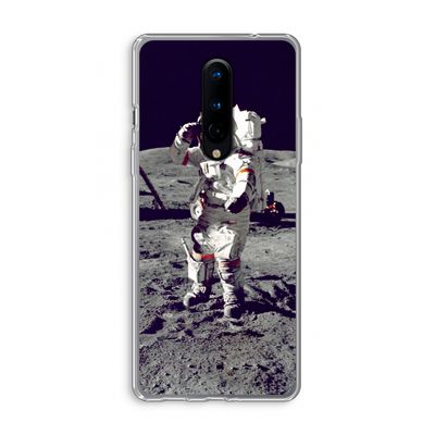 Spaceman: OnePlus 8 Transparant Hoesje