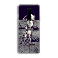 Spaceman: OnePlus 8 Transparant Hoesje