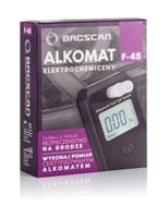 BACscan F-45 alcohol tester 0 - 4 procent Zwart